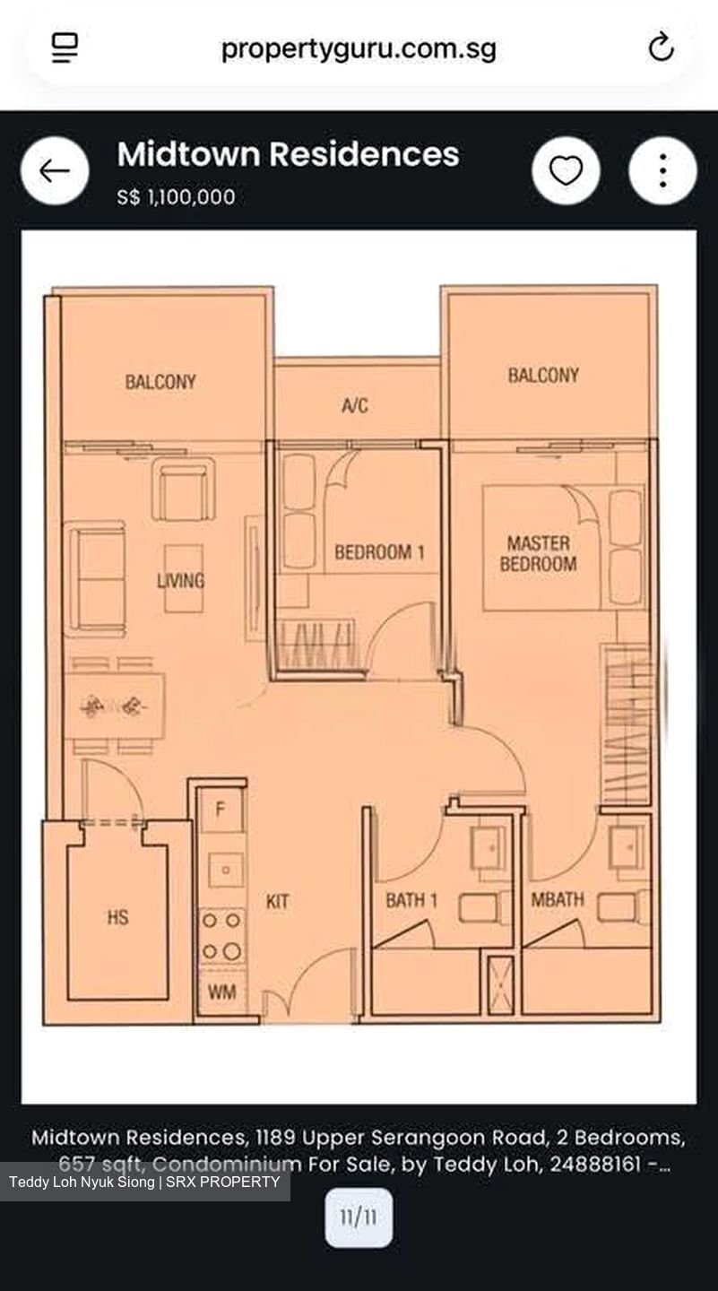 Midtown Residences (D19), Apartment #617947591